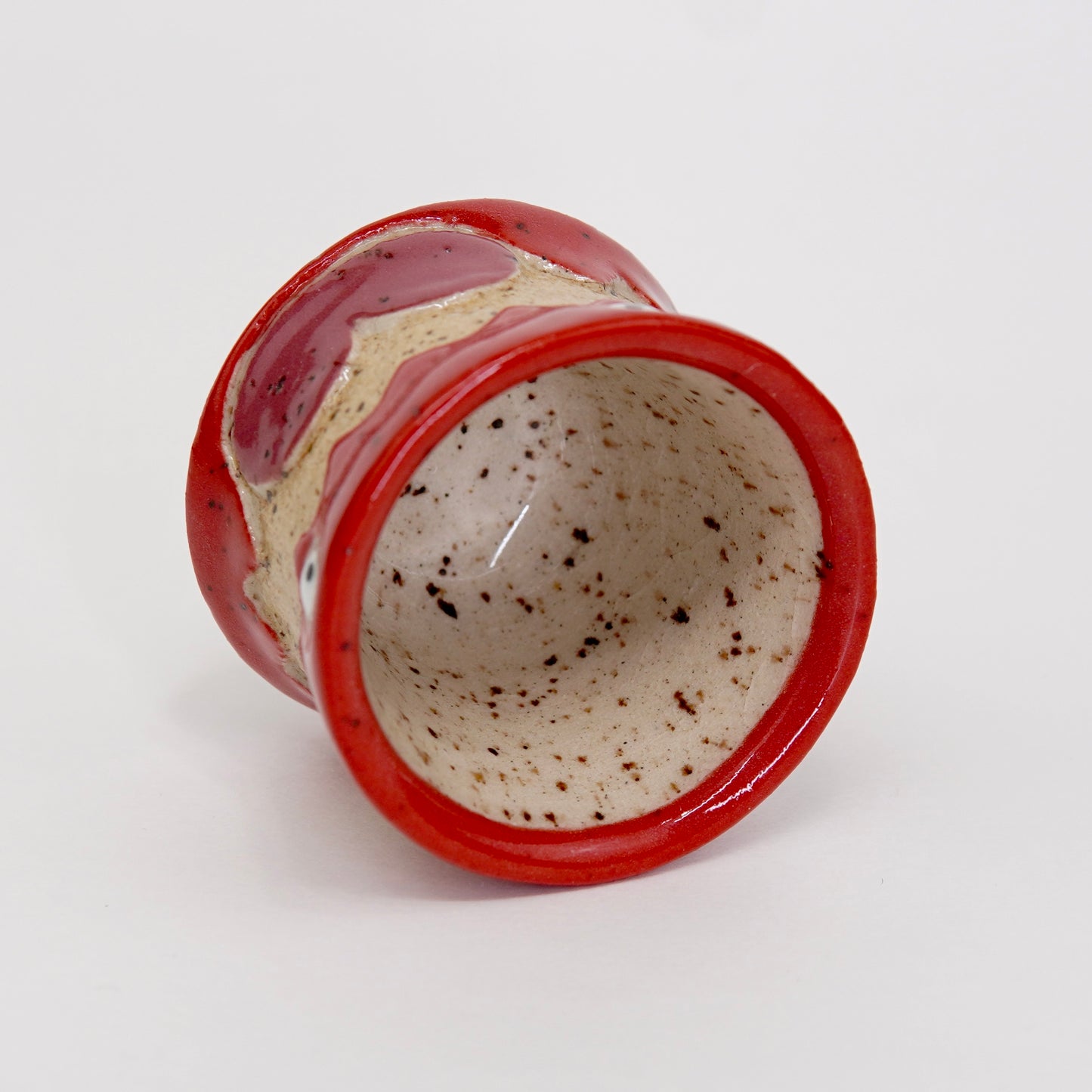 Skrimps - Light Red Ceramic Shot Glass