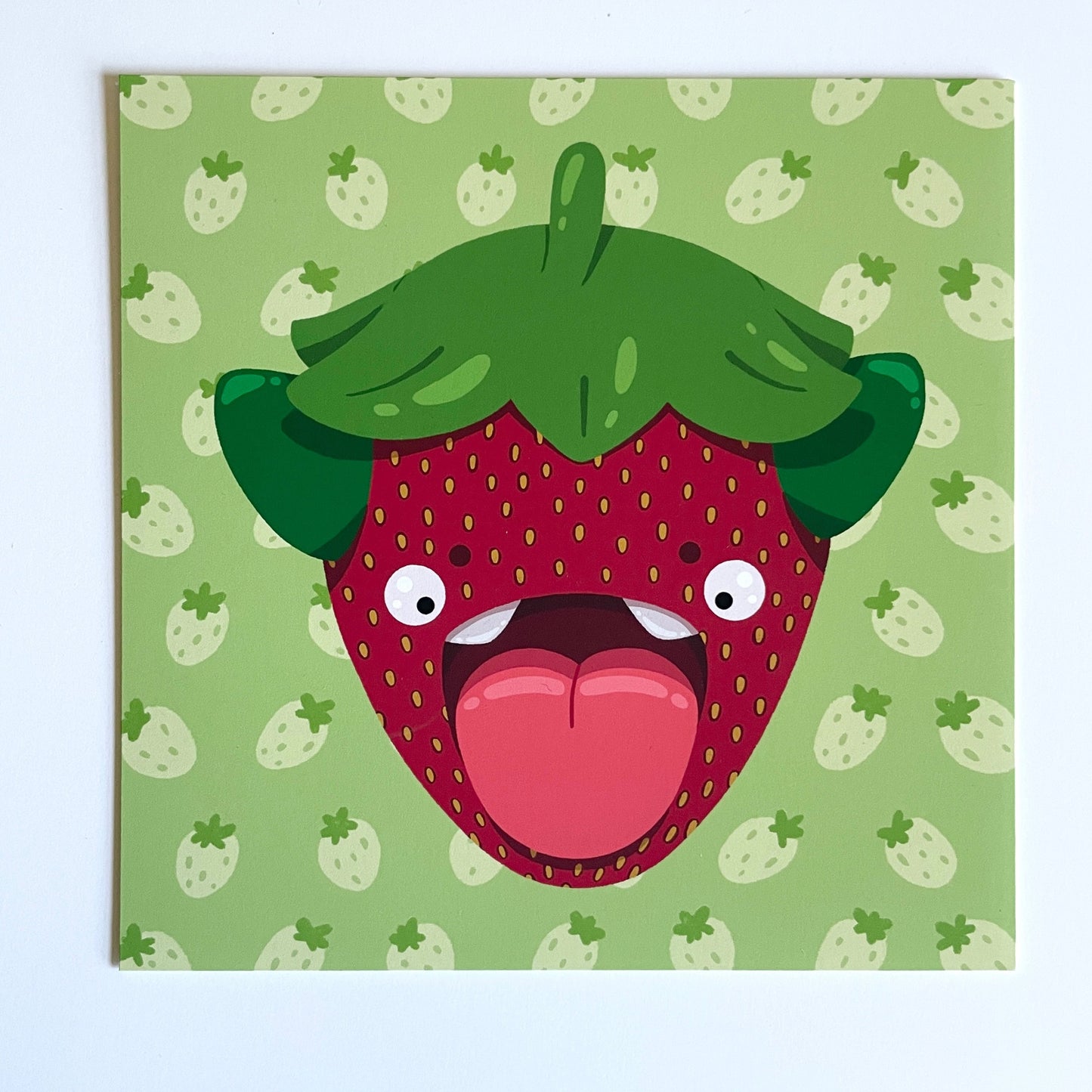 Strawberry Monster Print