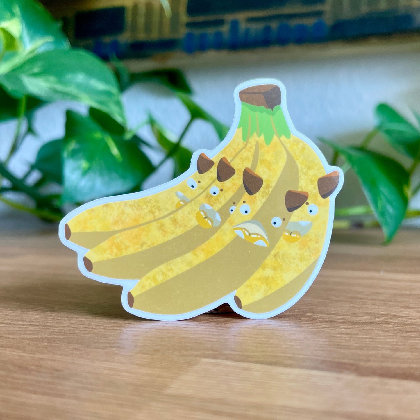 Banana Bunch Monsters Sticker