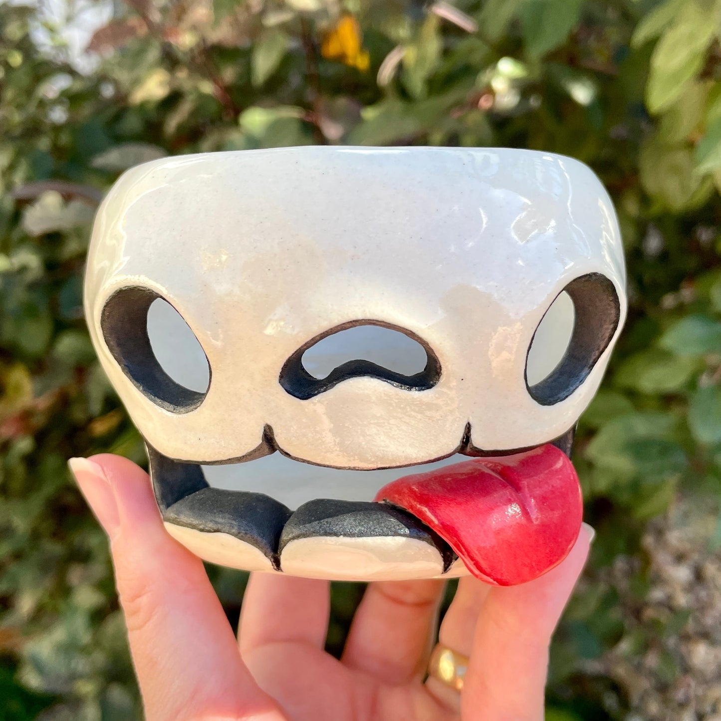 Skull Candle Holder
