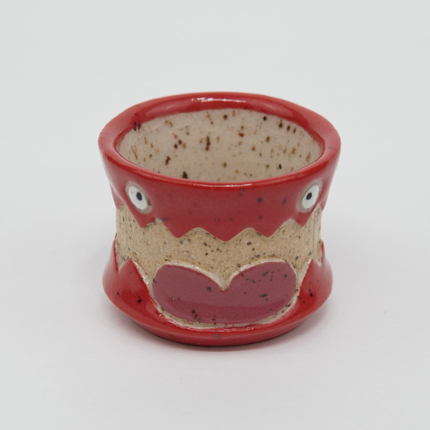 Skrimps - Light Red Ceramic Shot Glass
