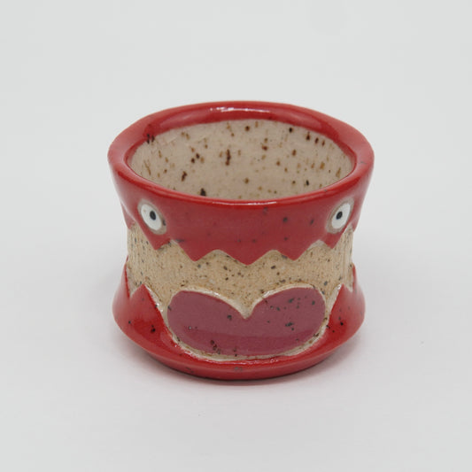 Skrimps - Light Red Ceramic Shot Glass
