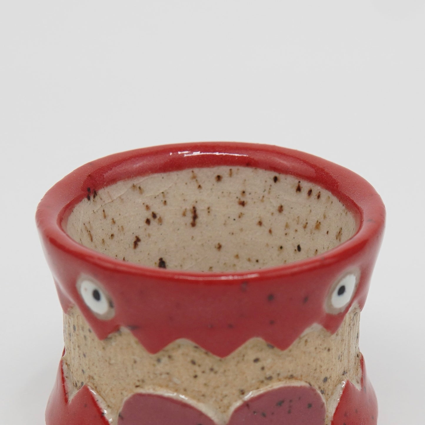 Skrimps - Light Red Ceramic Shot Glass