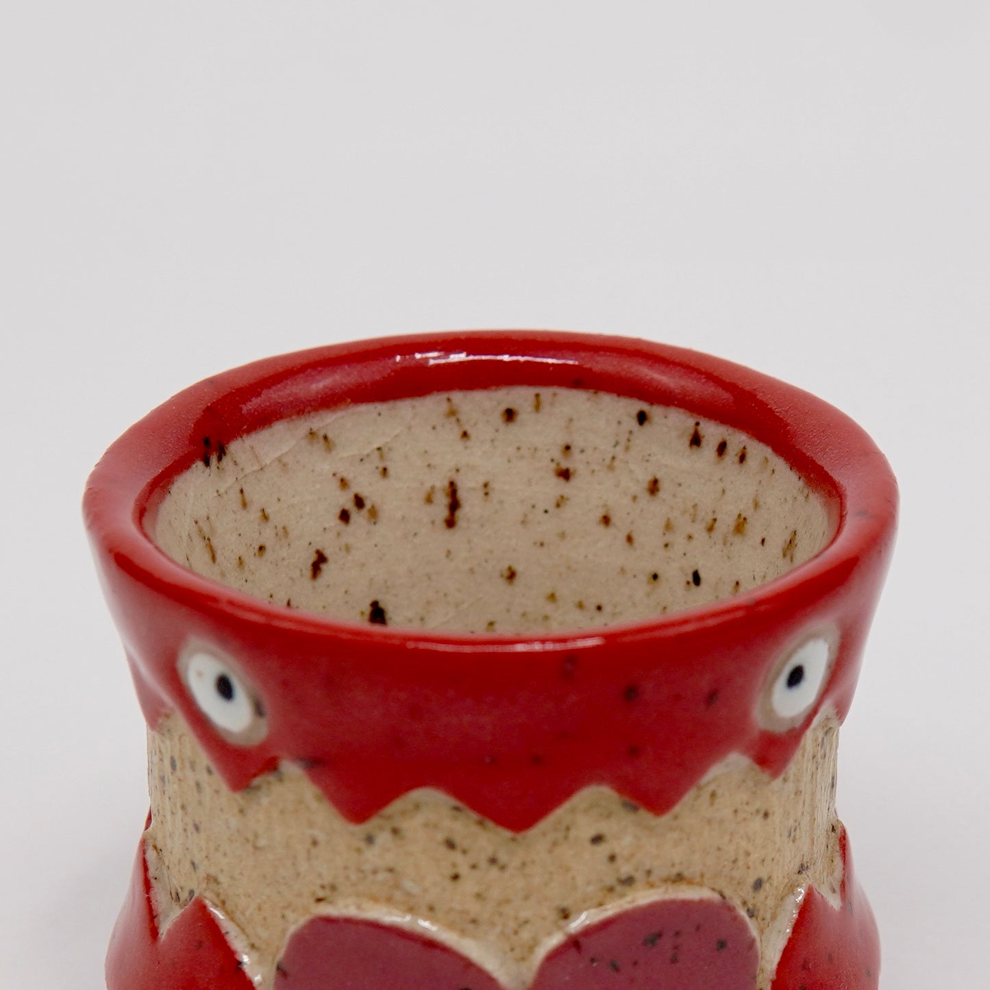 Skrimps - Light Red Ceramic Shot Glass
