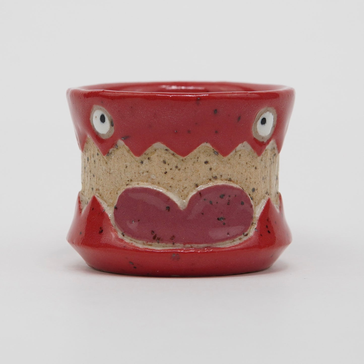 Skrimps - Light Red Ceramic Shot Glass