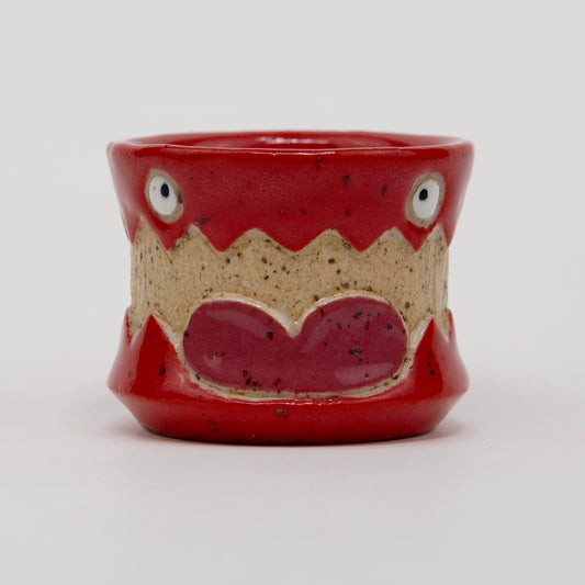 Skrimps - Light Red Ceramic Shot Glass