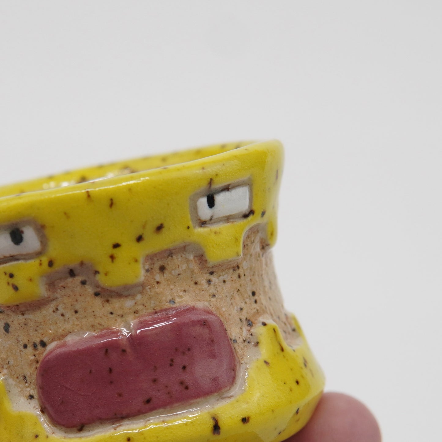 Shmork - Yellow Ceramic Shot Glass