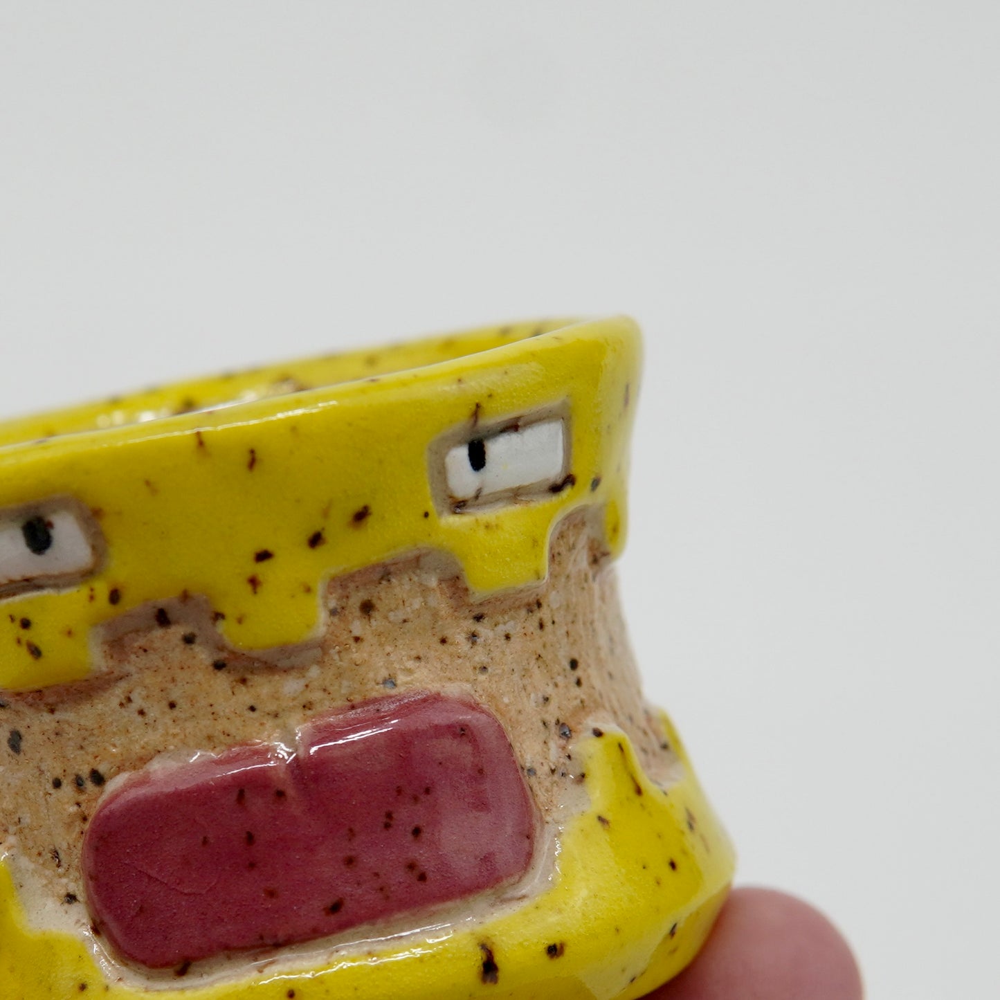 Shmork - Yellow Ceramic Shot Glass