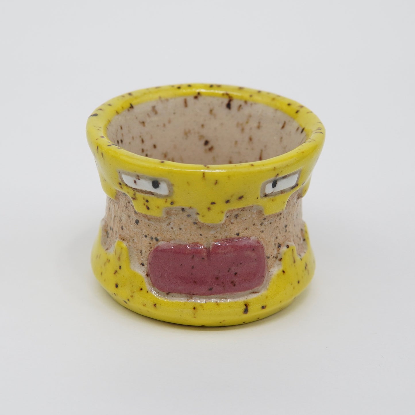 Shmork - Yellow Ceramic Shot Glass