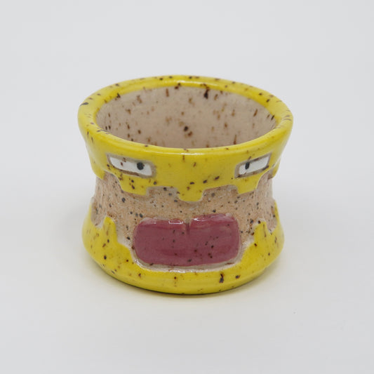 Shmork - Yellow Ceramic Shot Glass