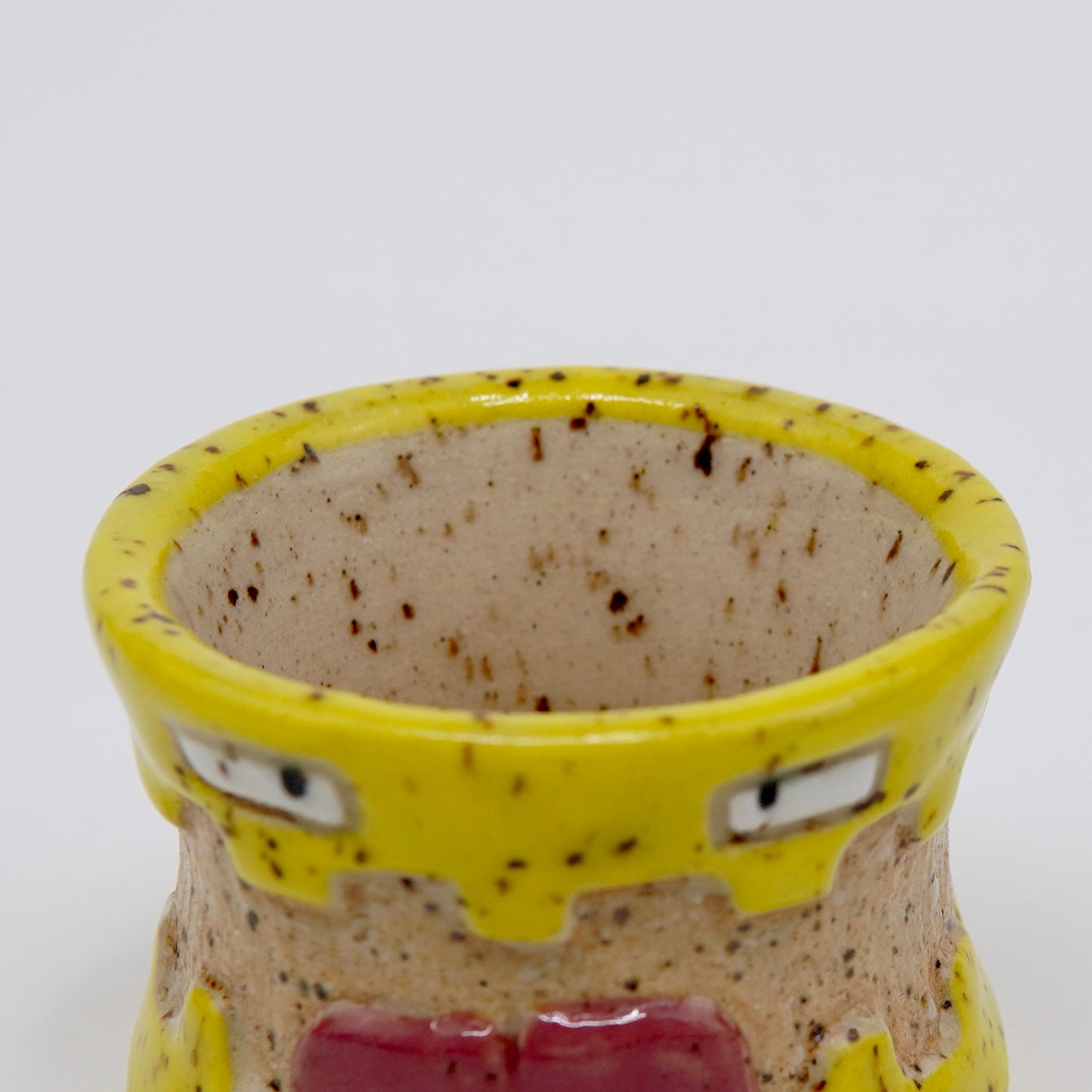 Shmork - Yellow Ceramic Shot Glass