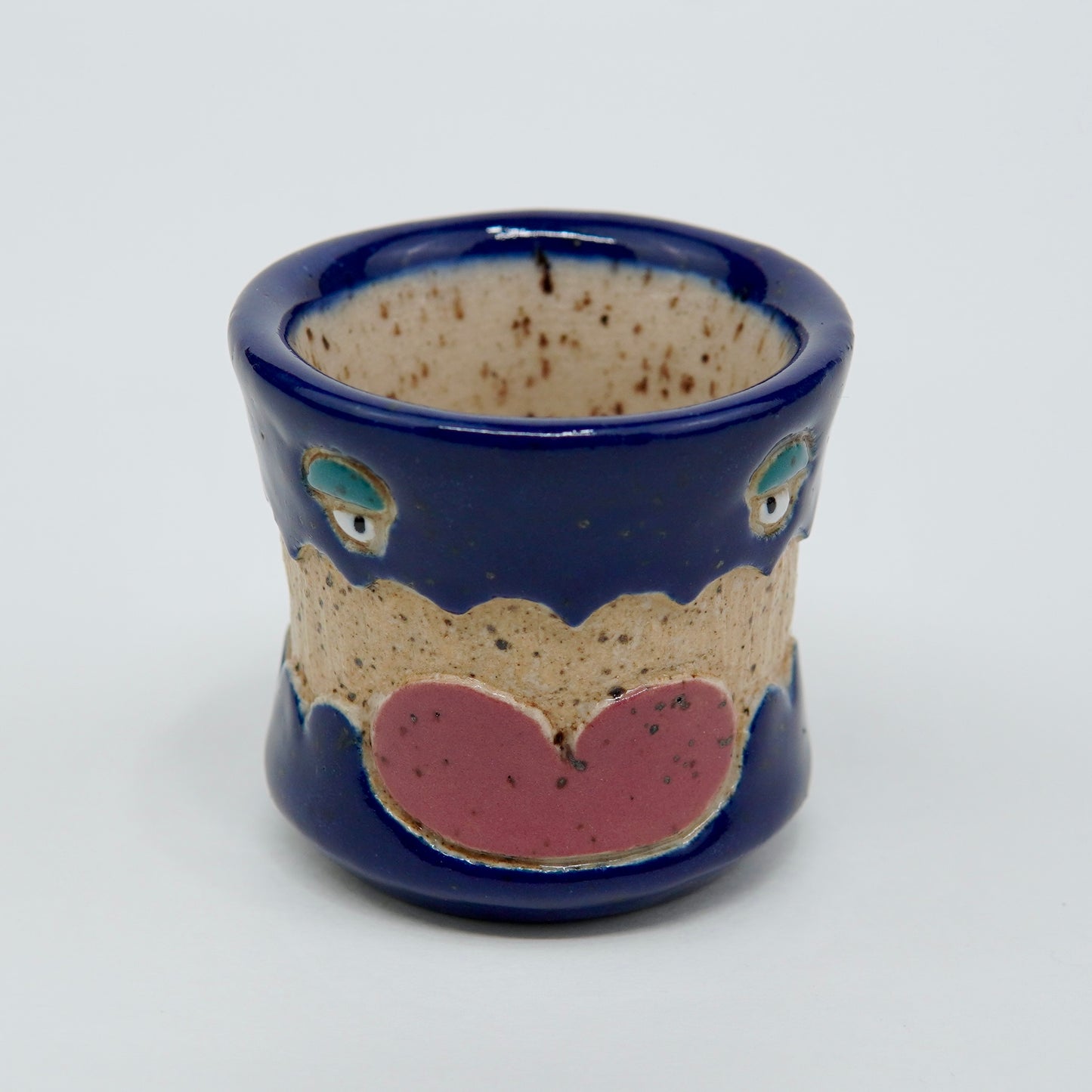 Berry - Dark Blue Ceramic Shot Glass