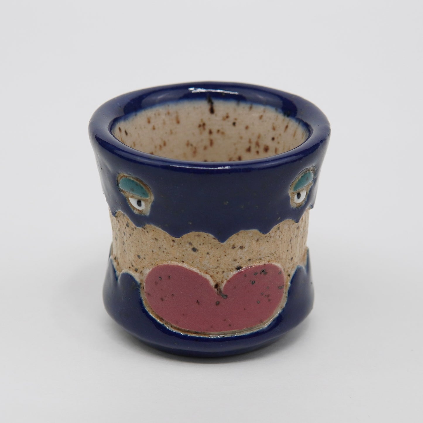Berry - Dark Blue Ceramic Shot Glass
