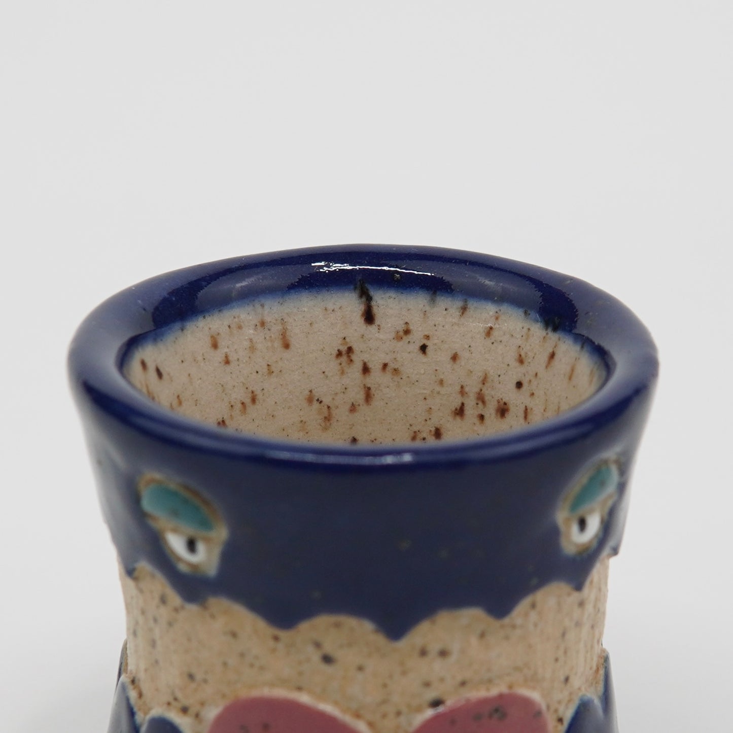Berry - Dark Blue Ceramic Shot Glass