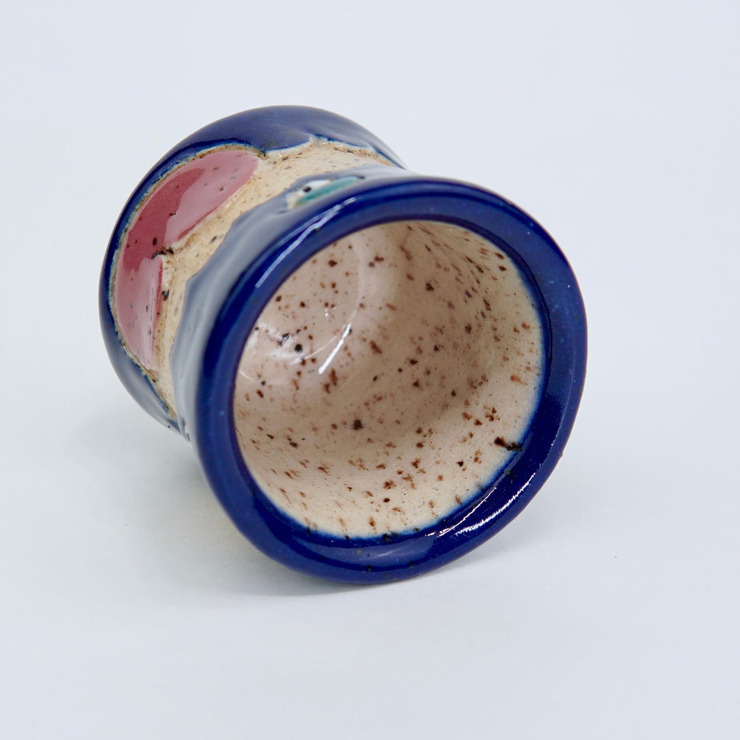 Berry - Dark Blue Ceramic Shot Glass