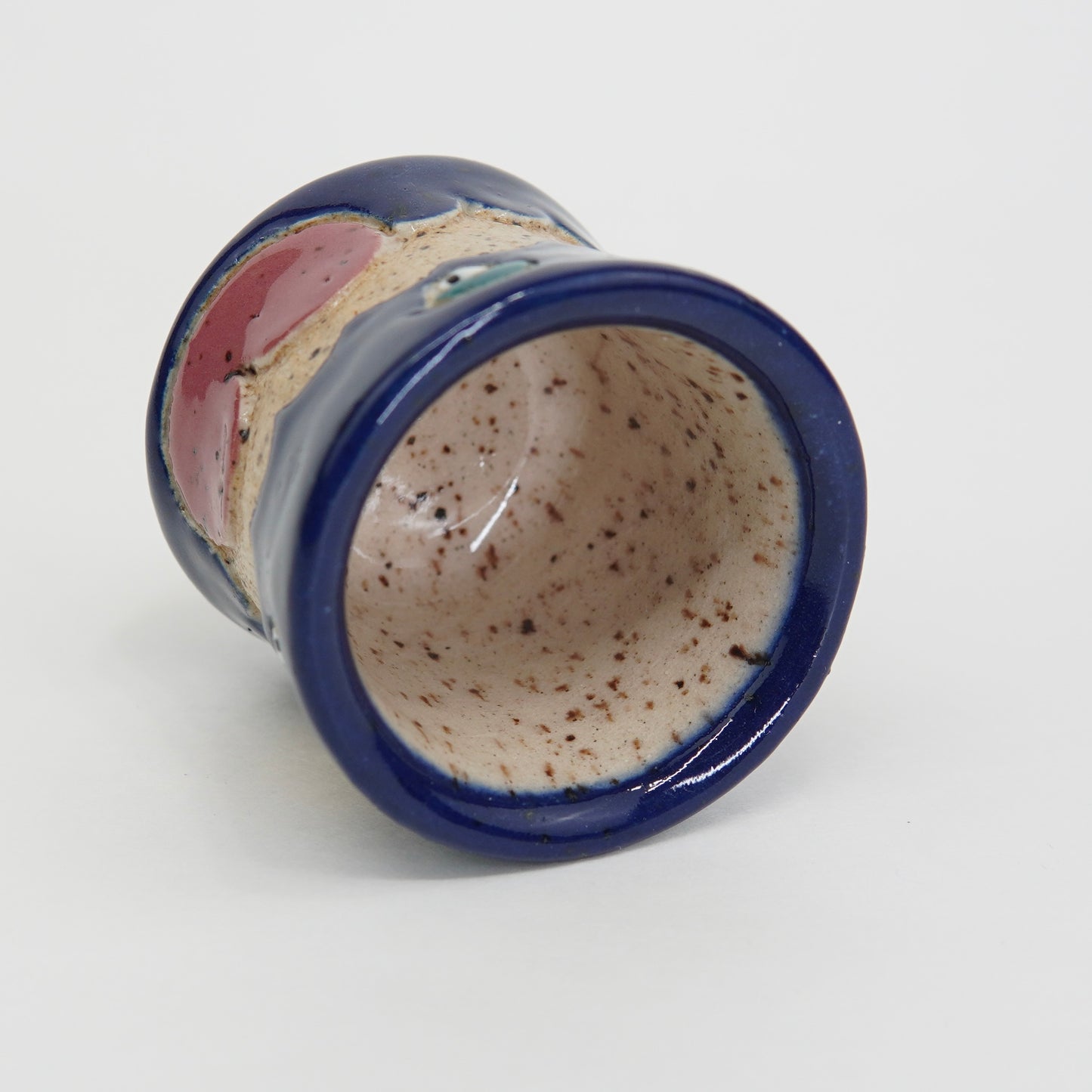 Berry - Dark Blue Ceramic Shot Glass