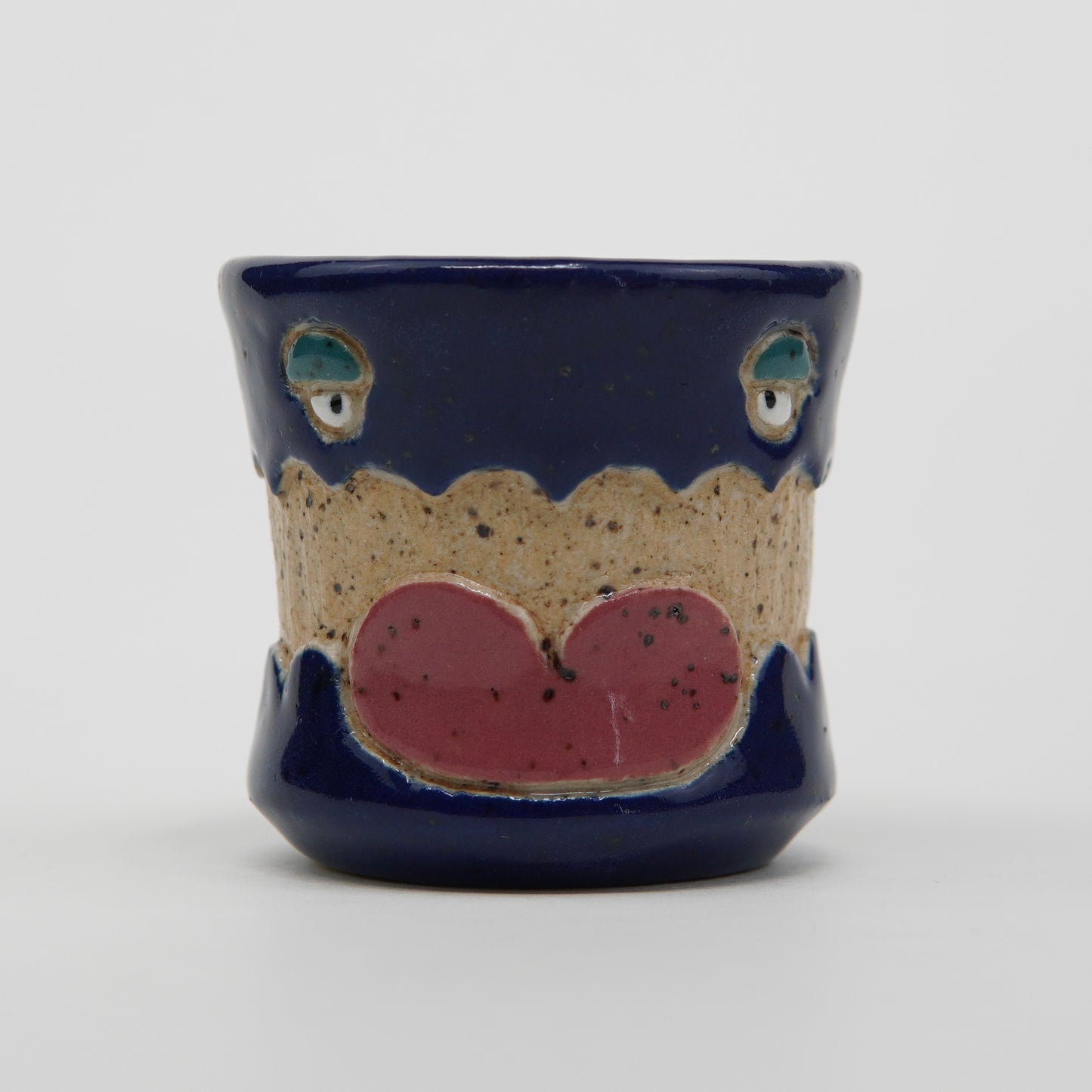 Berry - Dark Blue Ceramic Shot Glass