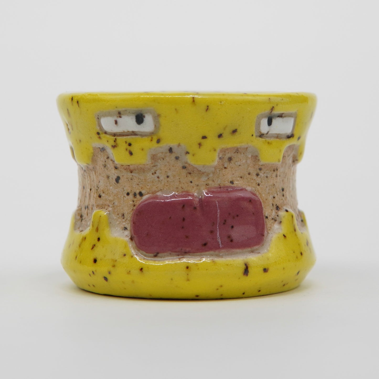 Shmork - Yellow Ceramic Shot Glass