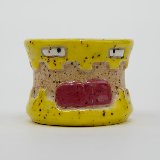 Shmork - Yellow Ceramic Shot Glass