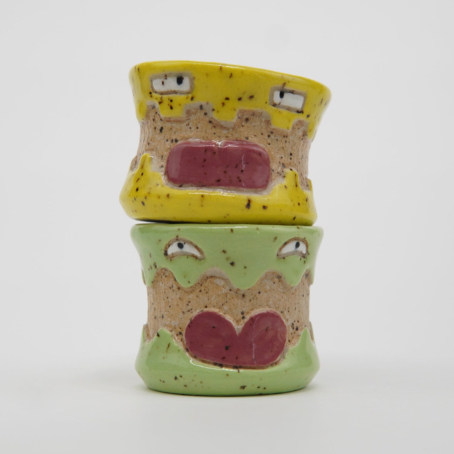 Shmork - Yellow Ceramic Shot Glass
