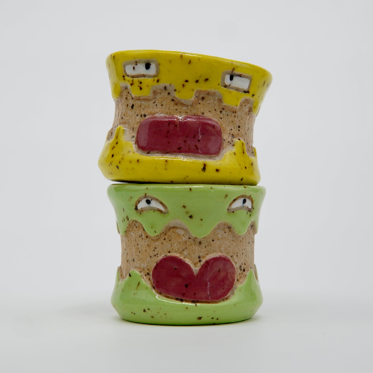 Shmork - Yellow Ceramic Shot Glass