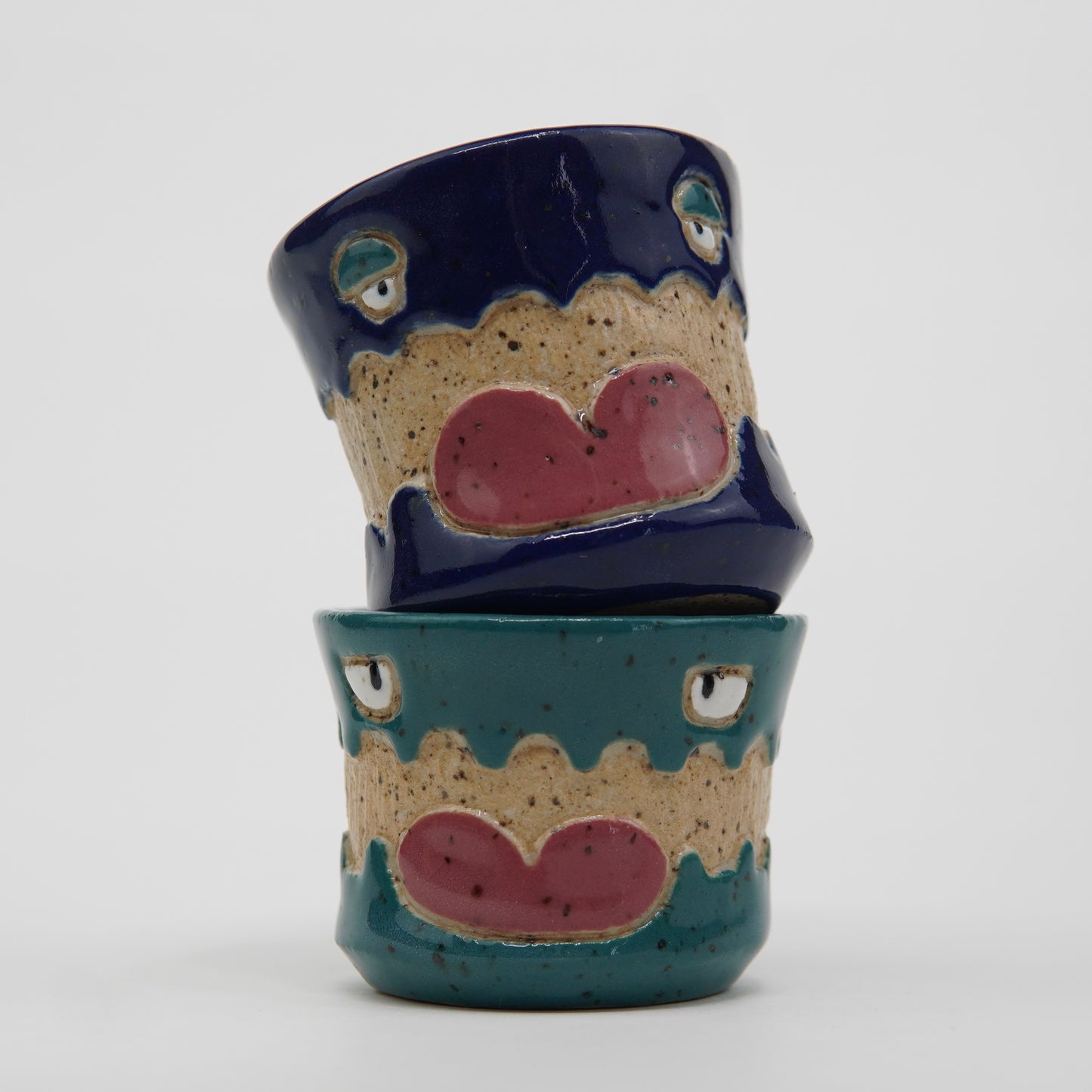 Berry - Dark Blue Ceramic Shot Glass