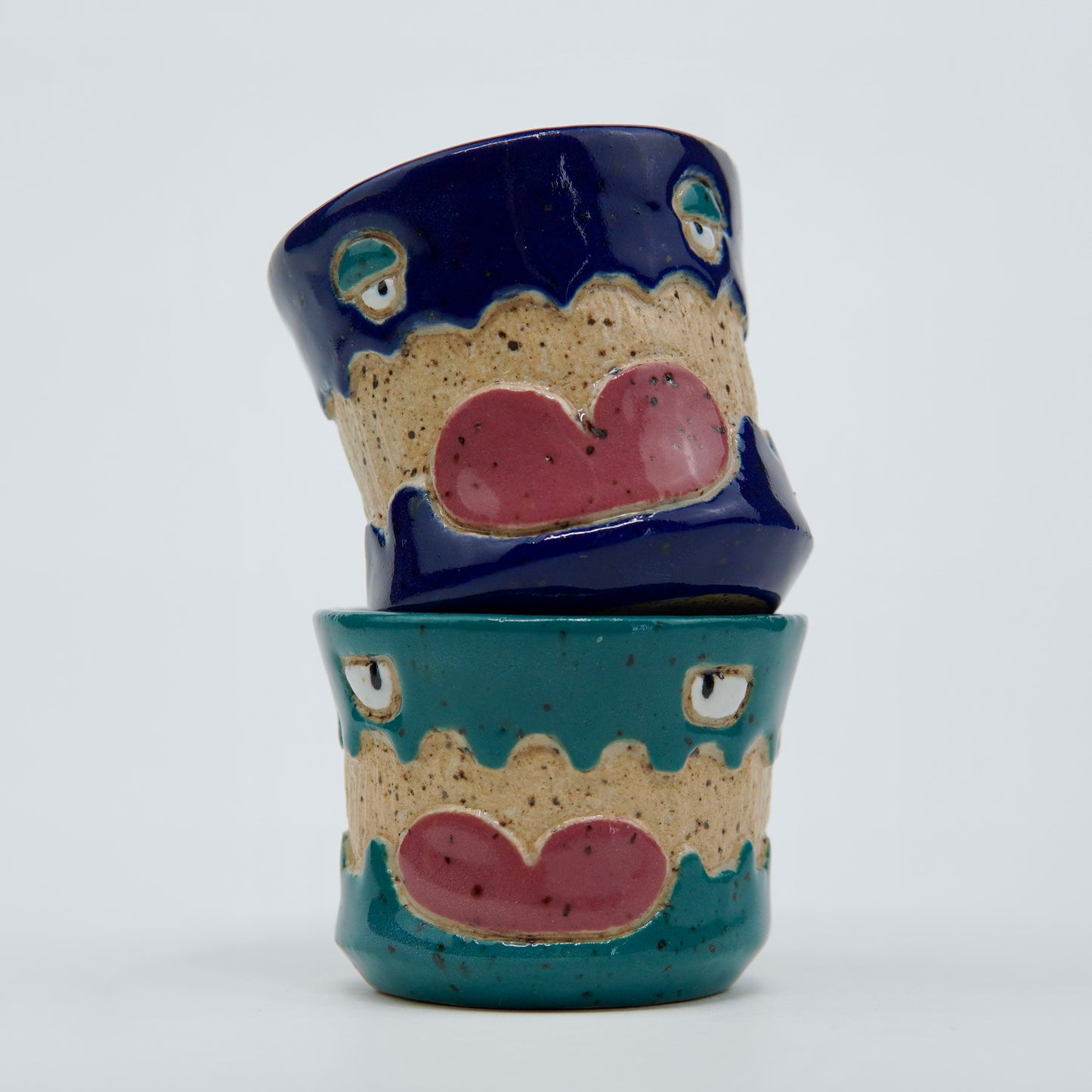 Berry - Dark Blue Ceramic Shot Glass