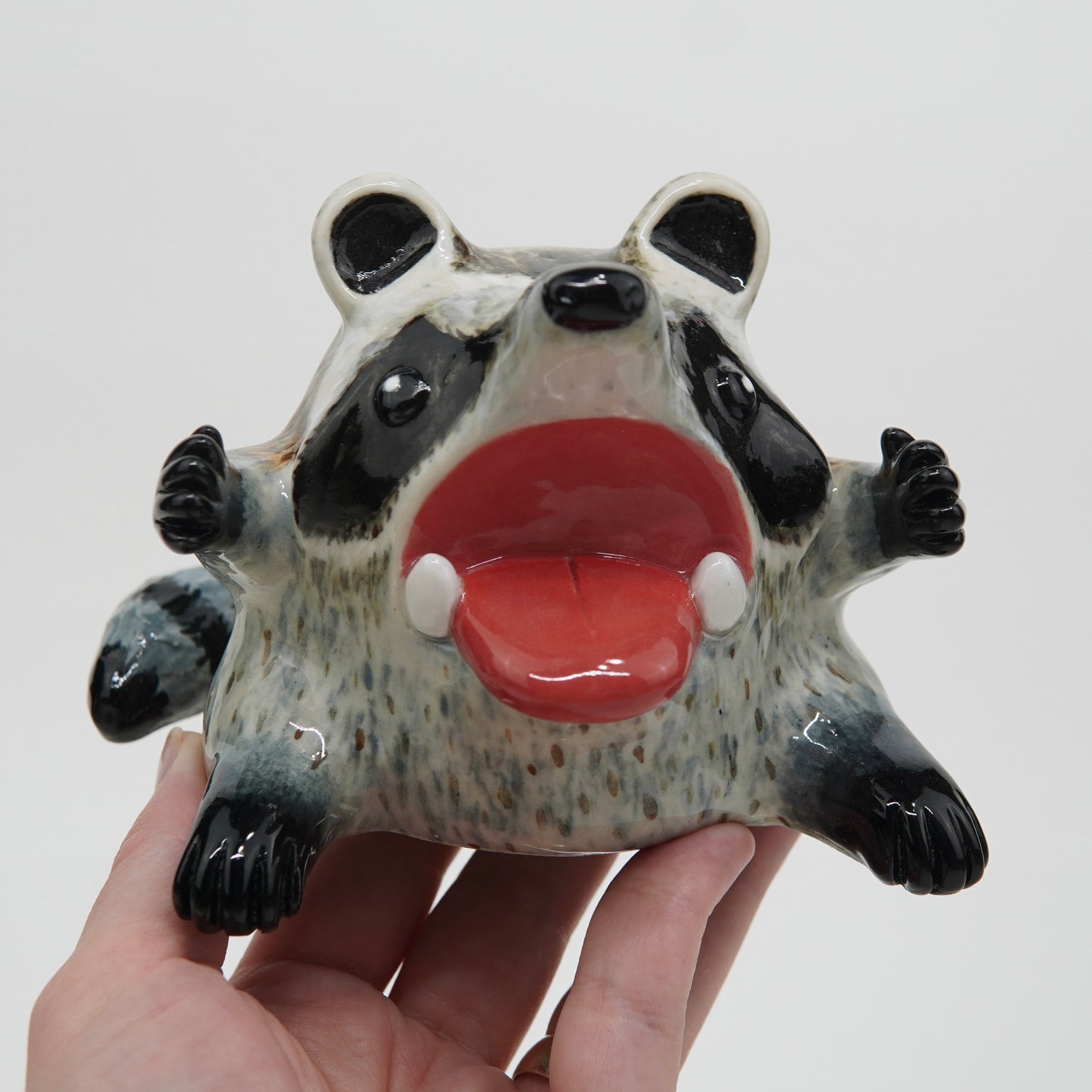 Raccoon - Ceramic Goobster