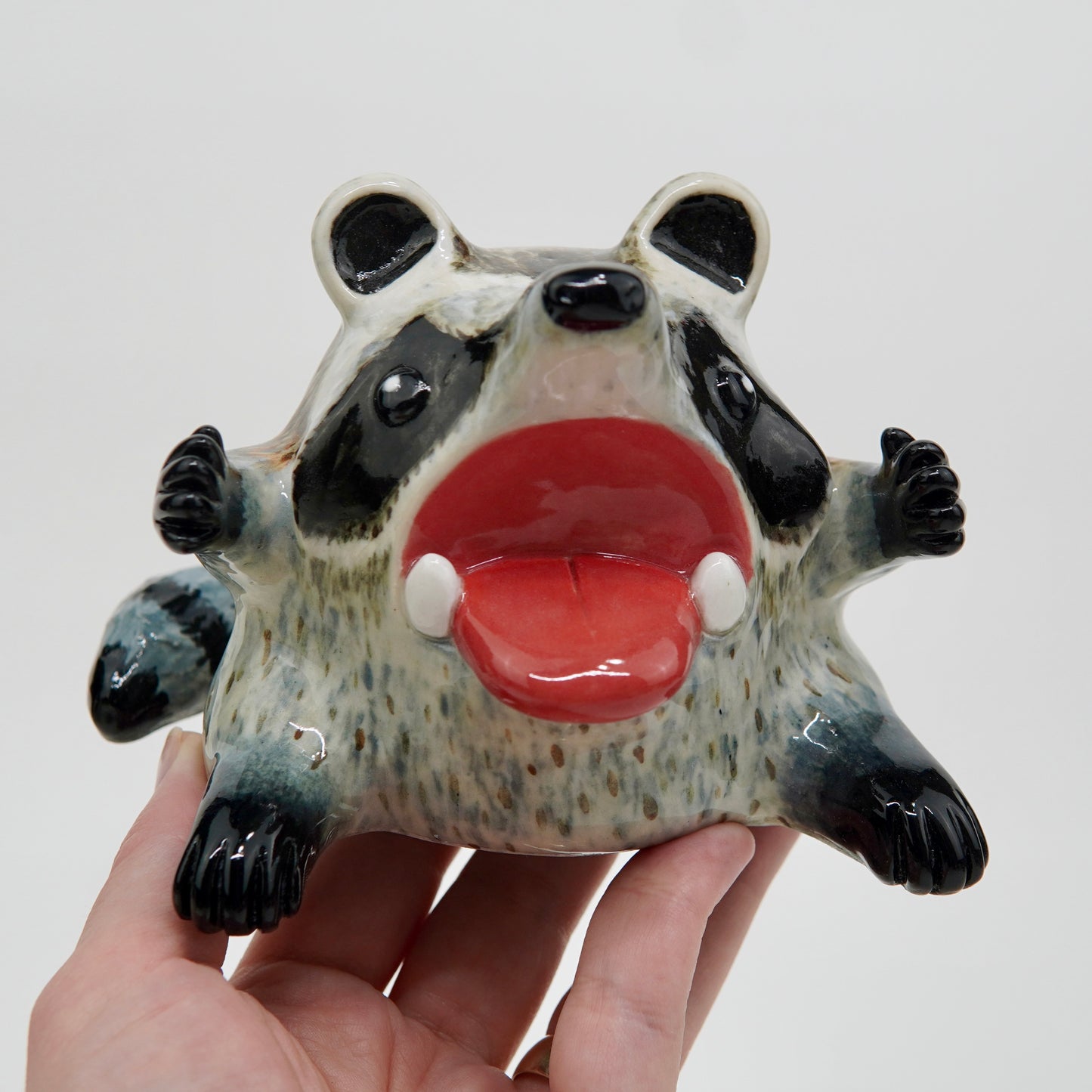 Raccoon - Ceramic Goobster