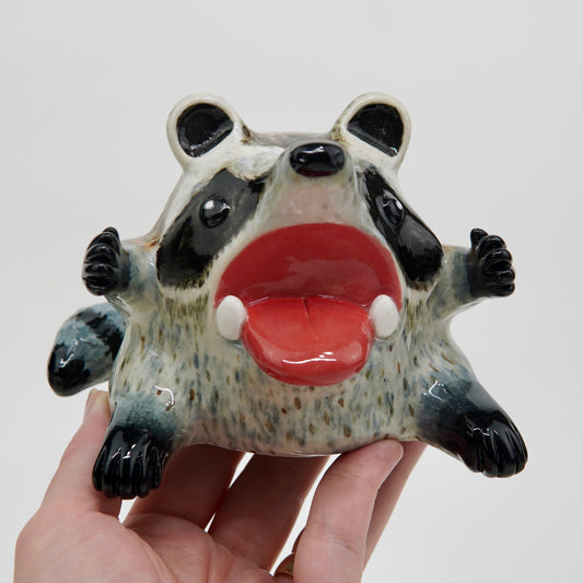 Raccoon - Ceramic Goobster