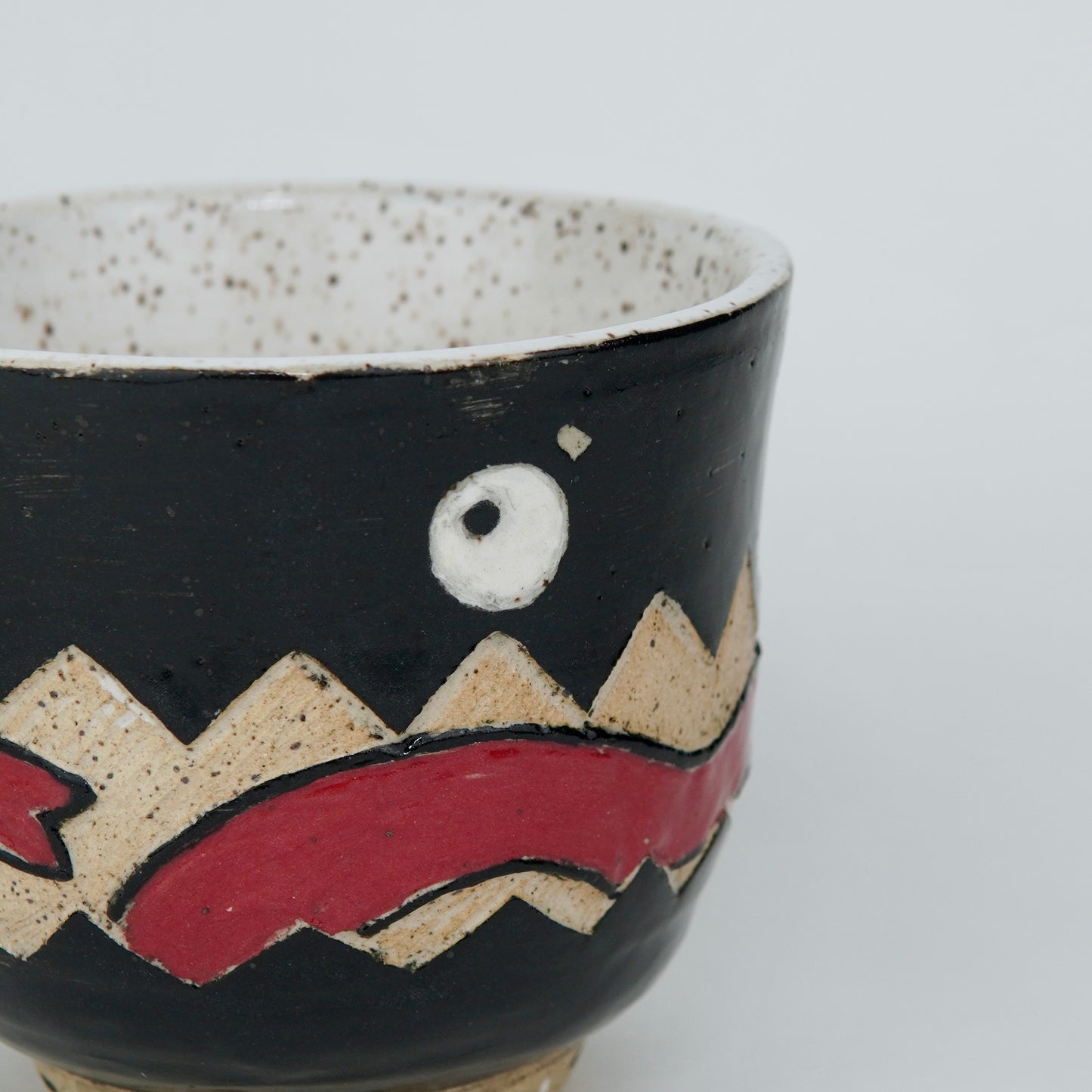 Scribbles - Wide Ceramic Cup