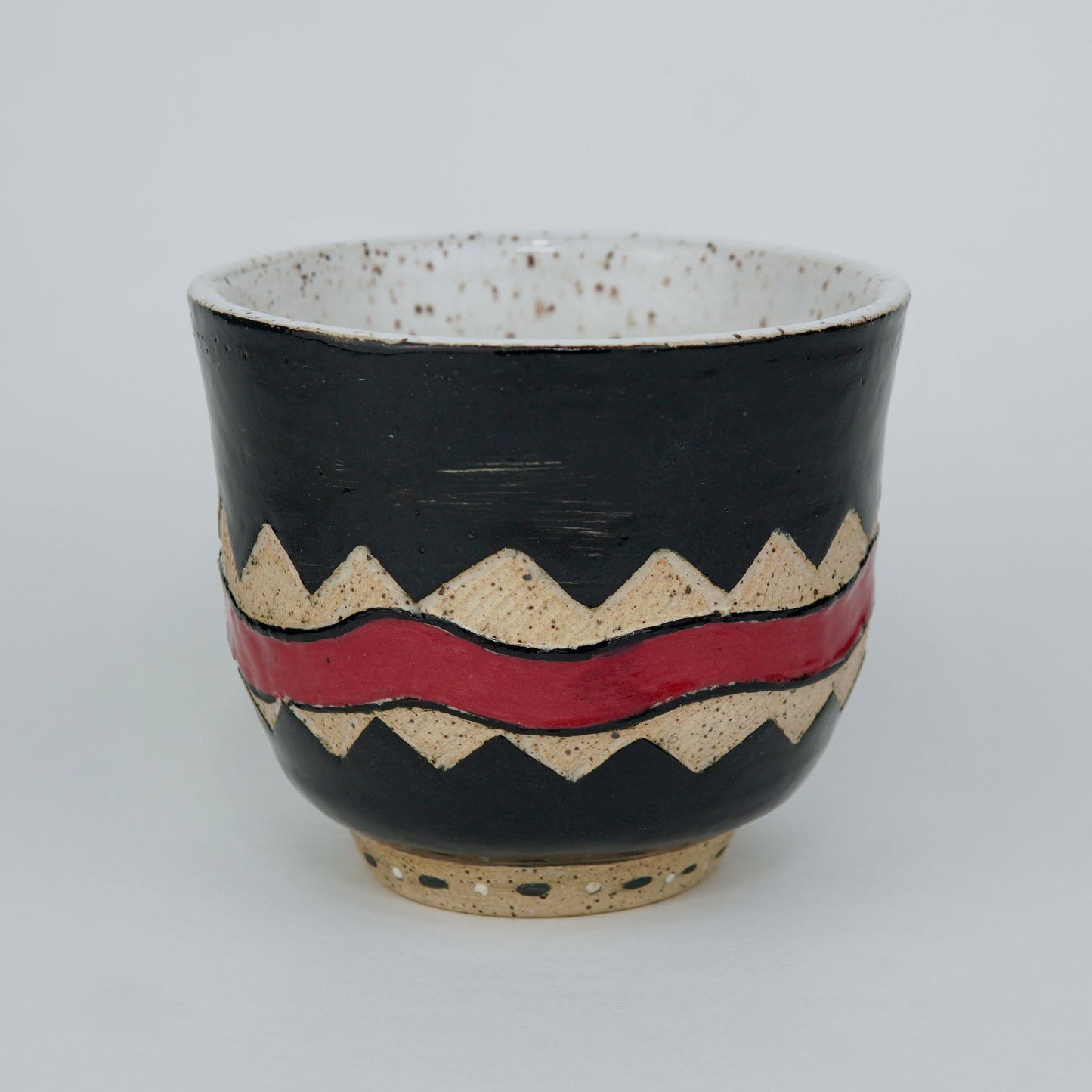 Scribbles - Wide Ceramic Cup