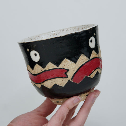 Scribbles - Wide Ceramic Cup