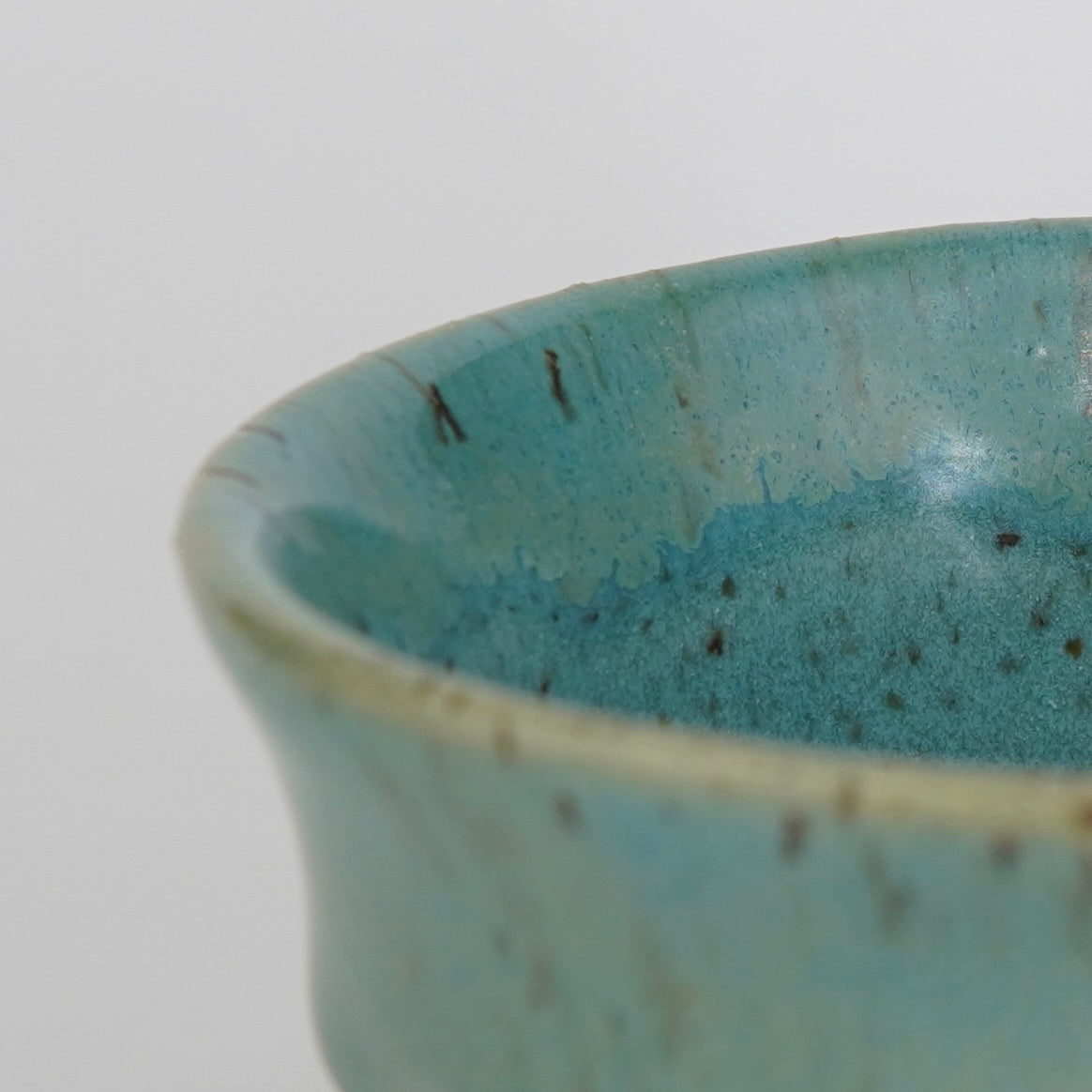 Iridescent Aqua - 6oz. Ceramic Tea Cup