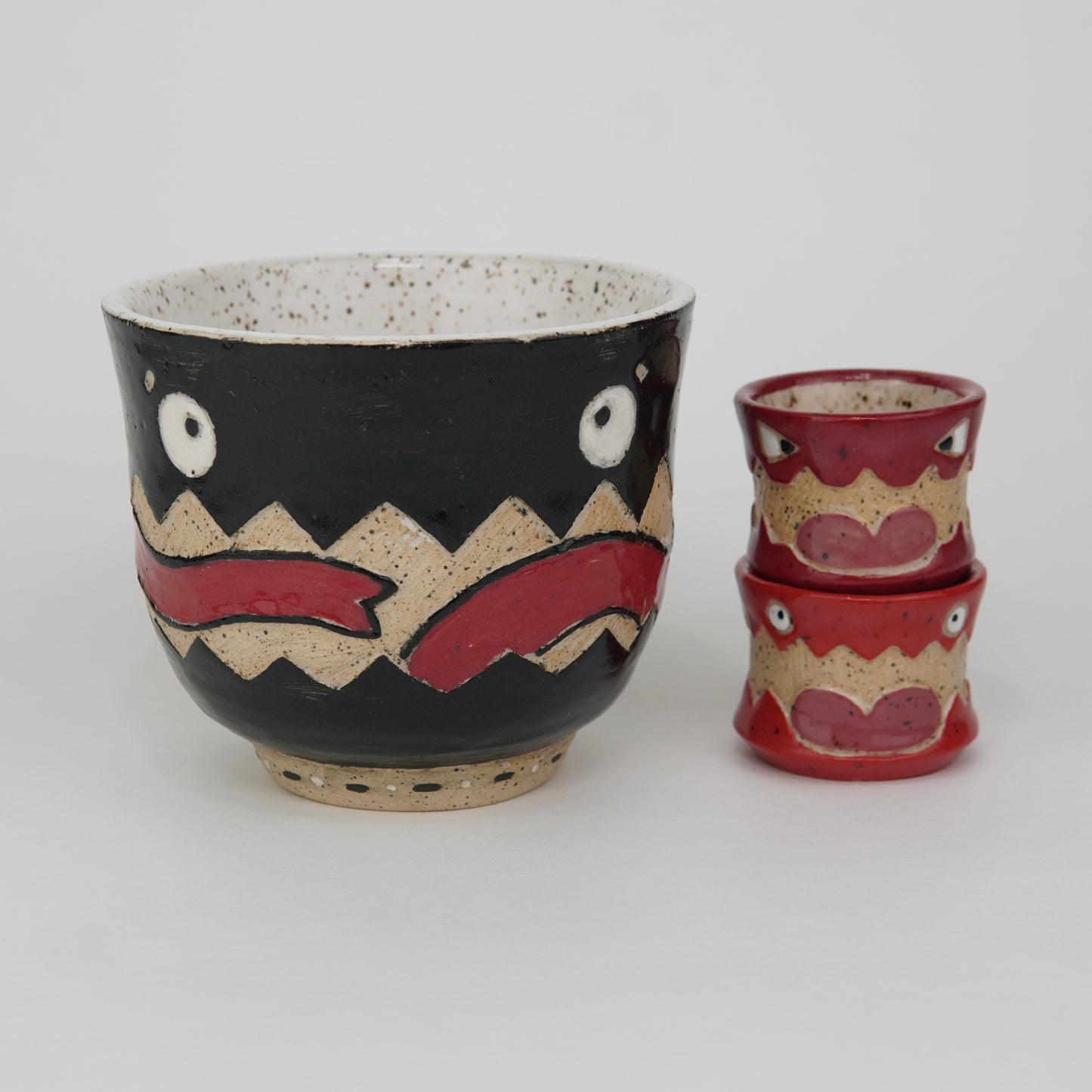 Scribbles - Wide Ceramic Cup