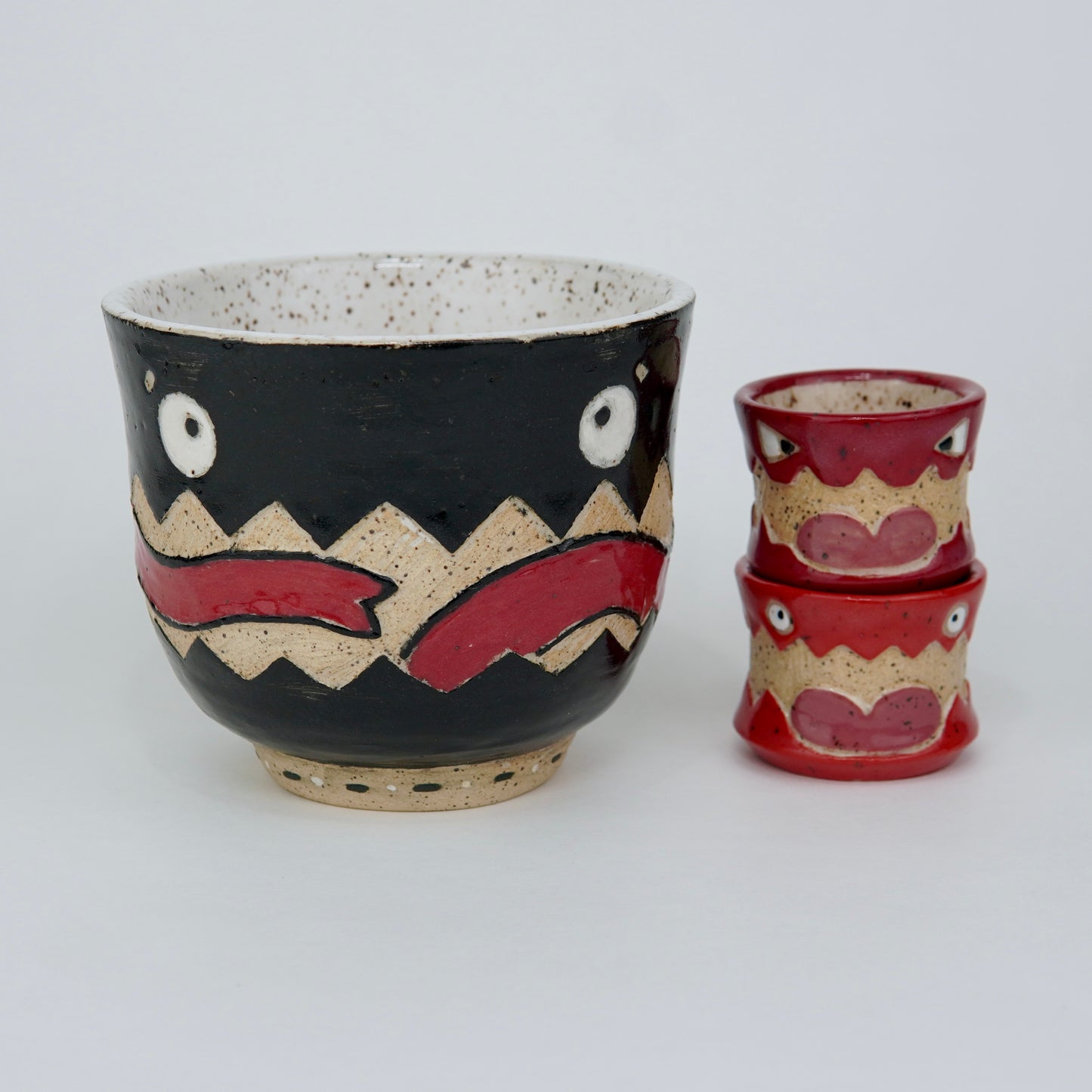 Scribbles - Wide Ceramic Cup