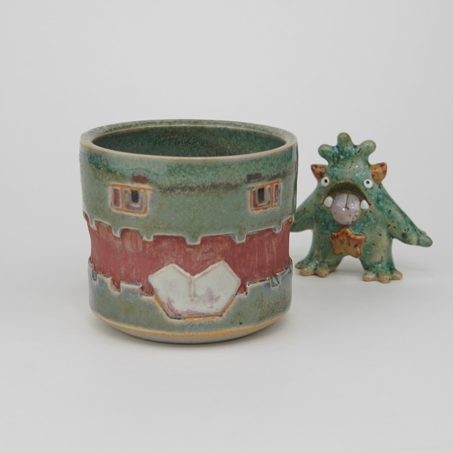 Straight Chillin - Small Ceramic Tea Cup