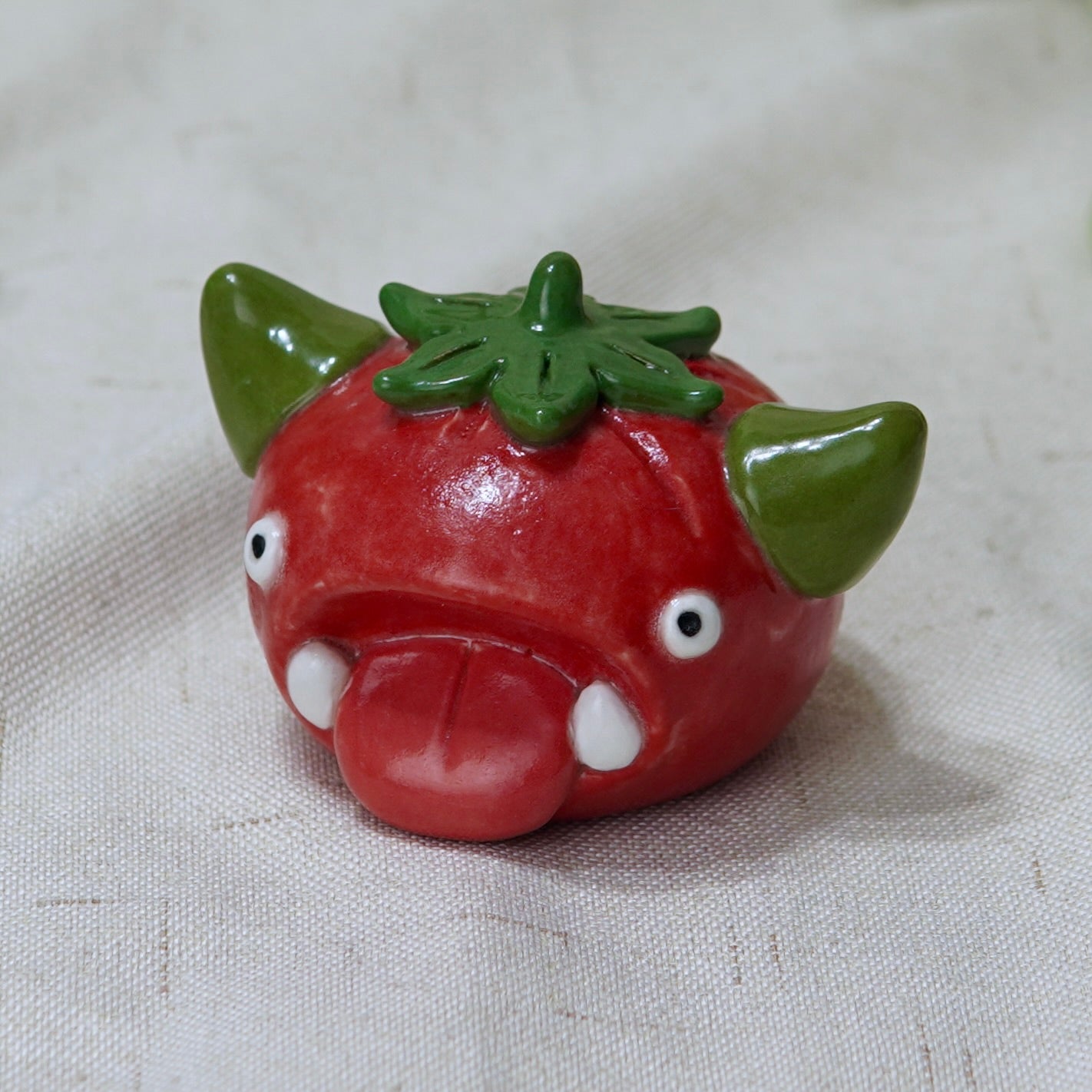 Blem - Tomato Ceramic Goobster (SECONDS)