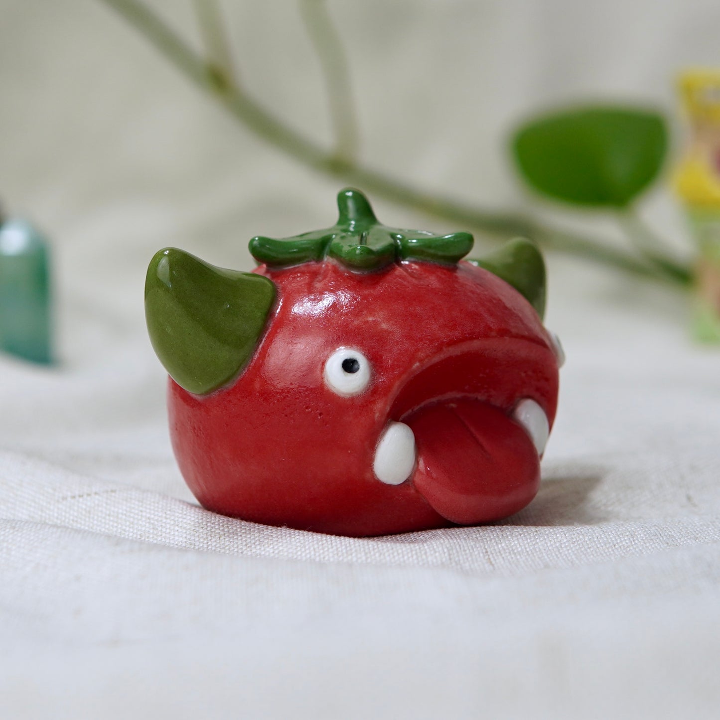 Blem - Tomato Ceramic Goobster (SECONDS)