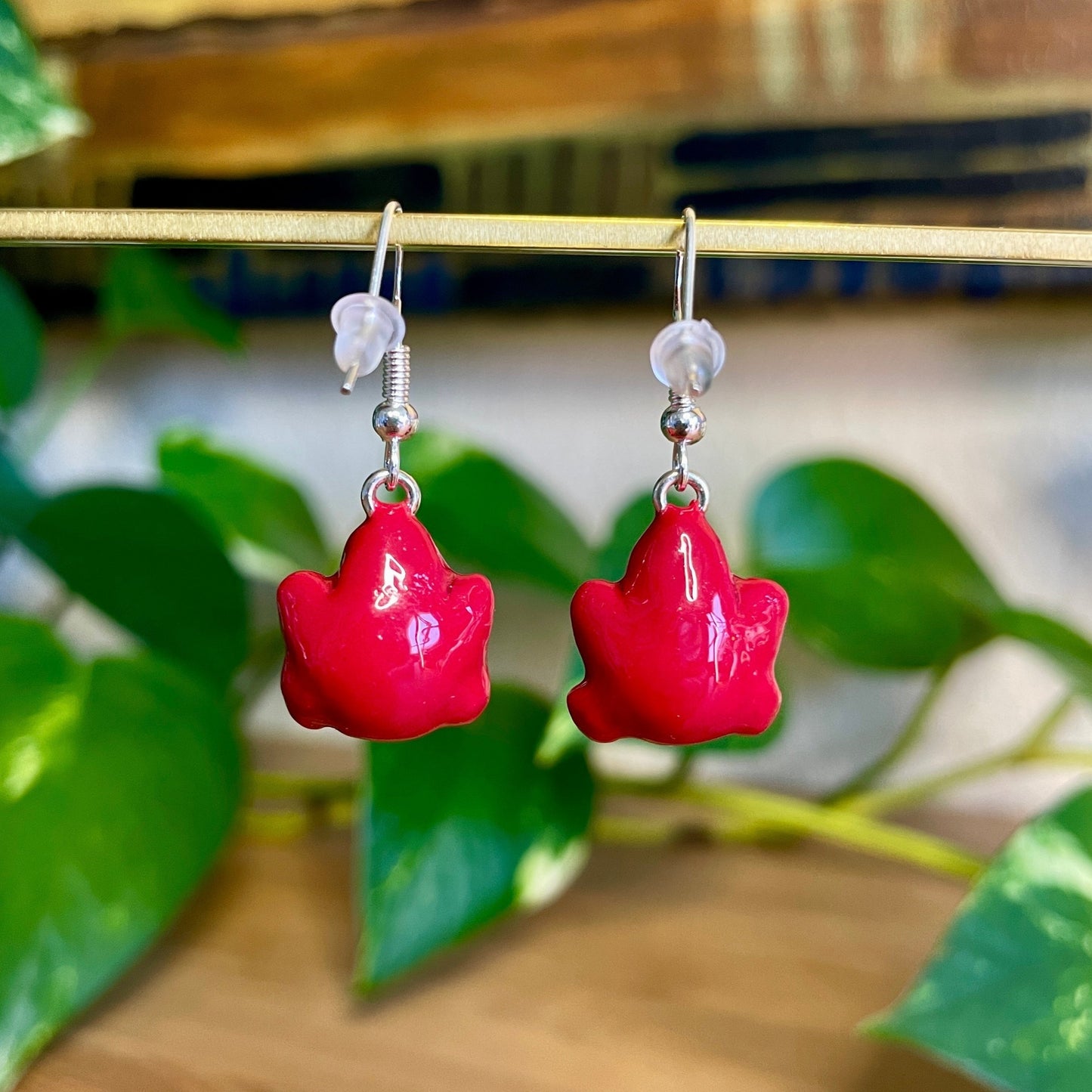 Calcifer Earrings (Made to Order)