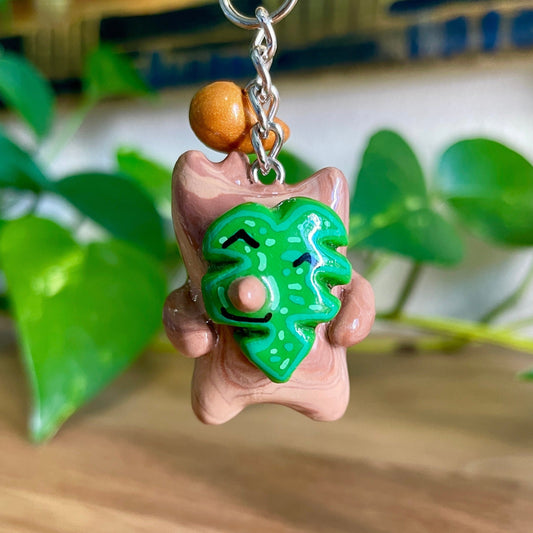 Korok Keychain - Monstera