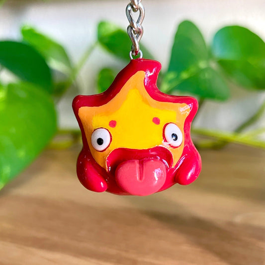 Calcifer Keychain (Made to Order)