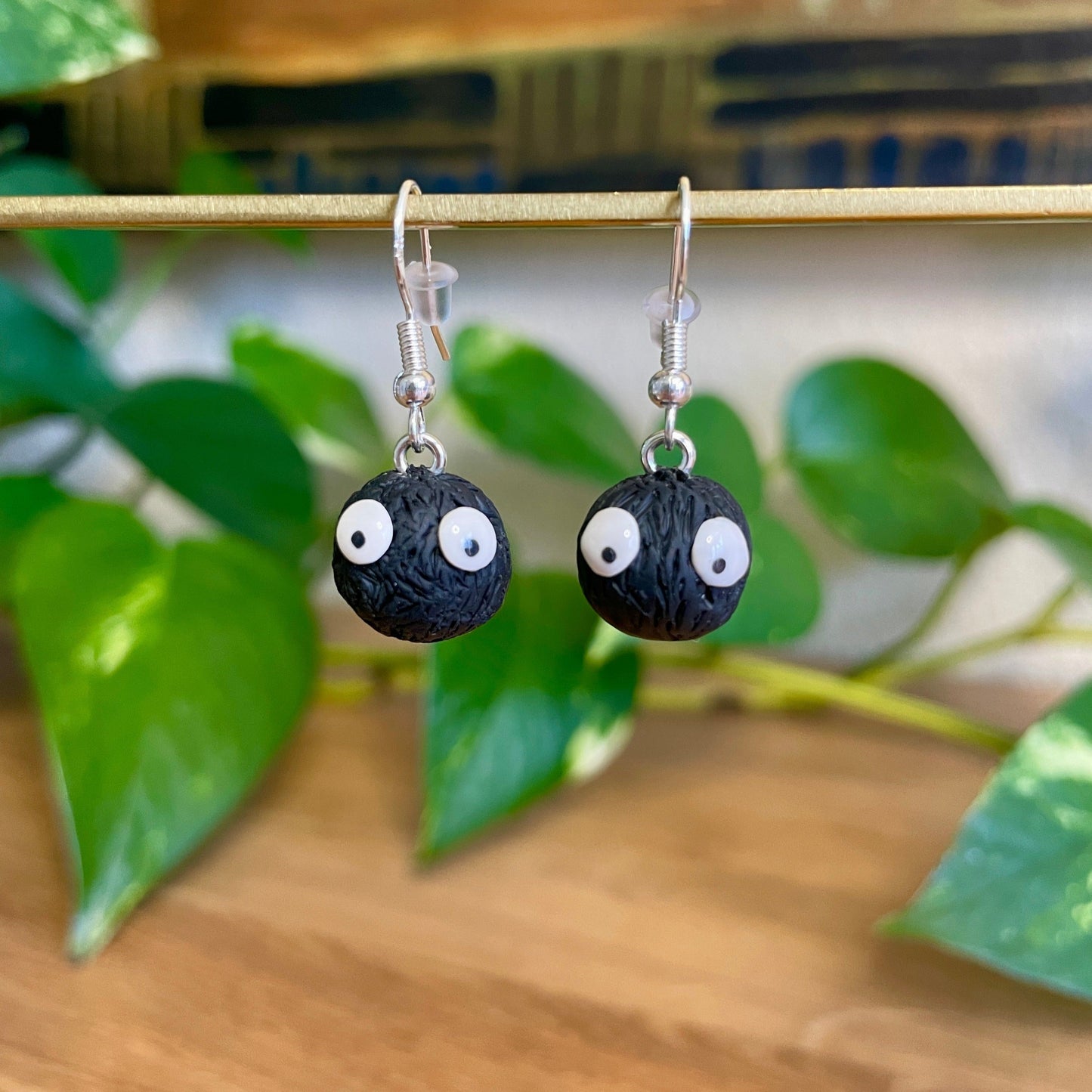 Soot Sprite Earrings (Made to Order)