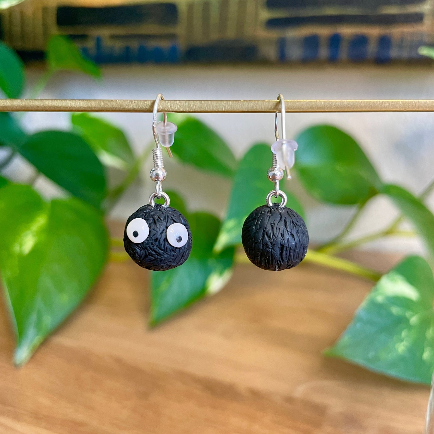 Soot Sprite Earrings (Made to Order)