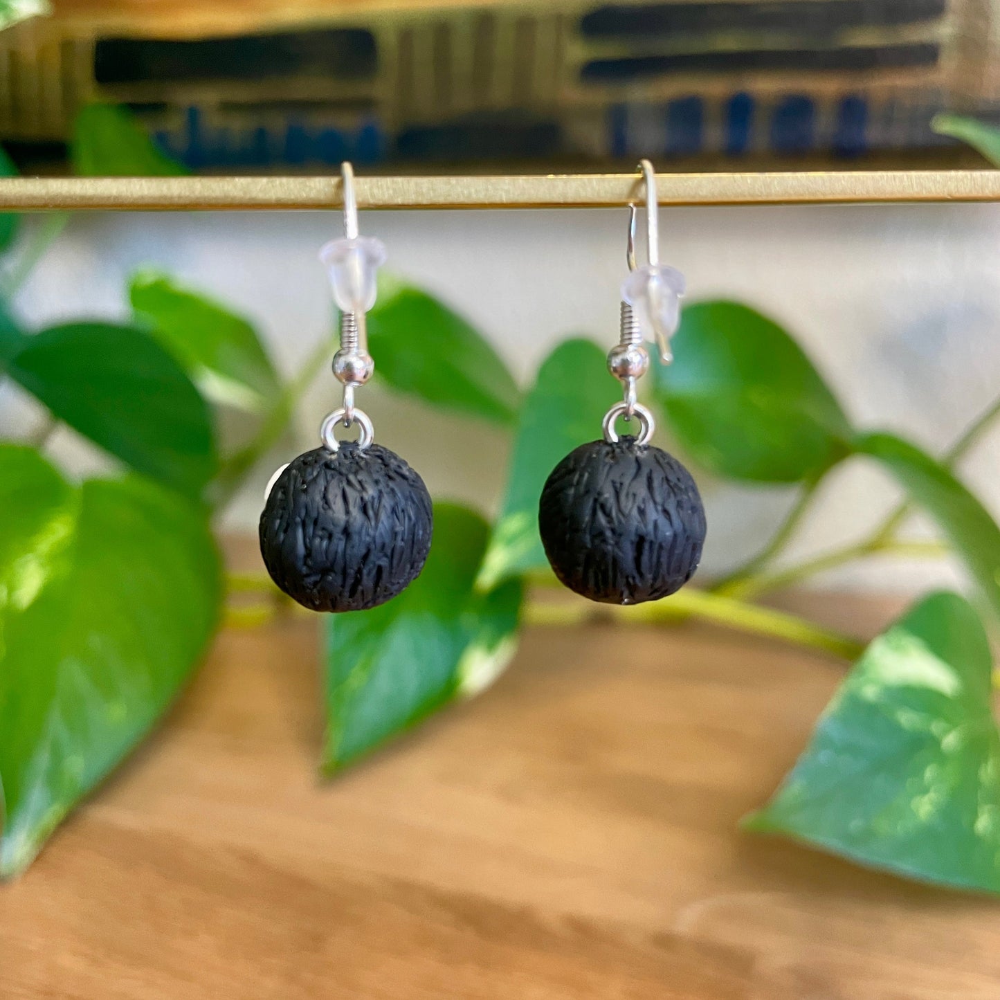 Soot Sprite Earrings (Made to Order)