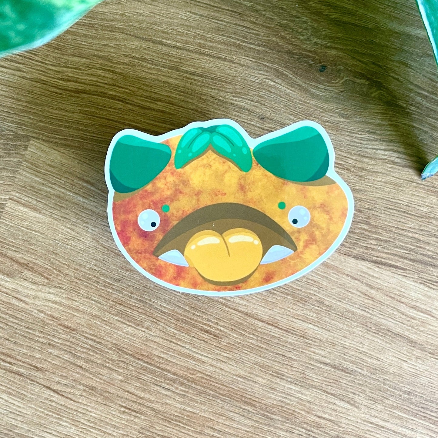 Manny the Mango Monster Sticker