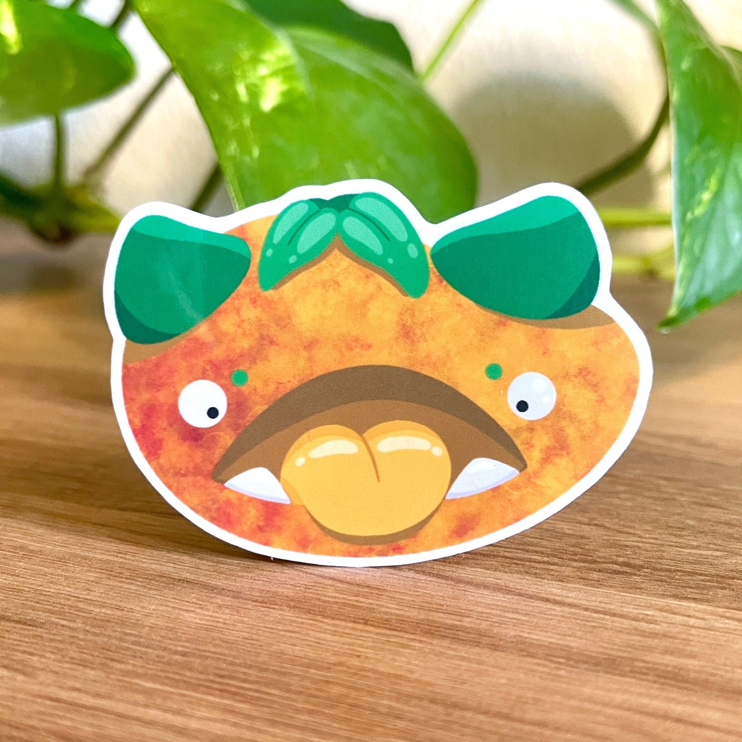 Mango Monster Design Manny the Mango Monster Sticker – Hals Yeah