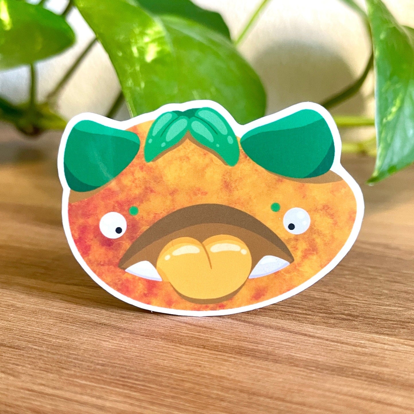 Manny the Mango Monster Sticker