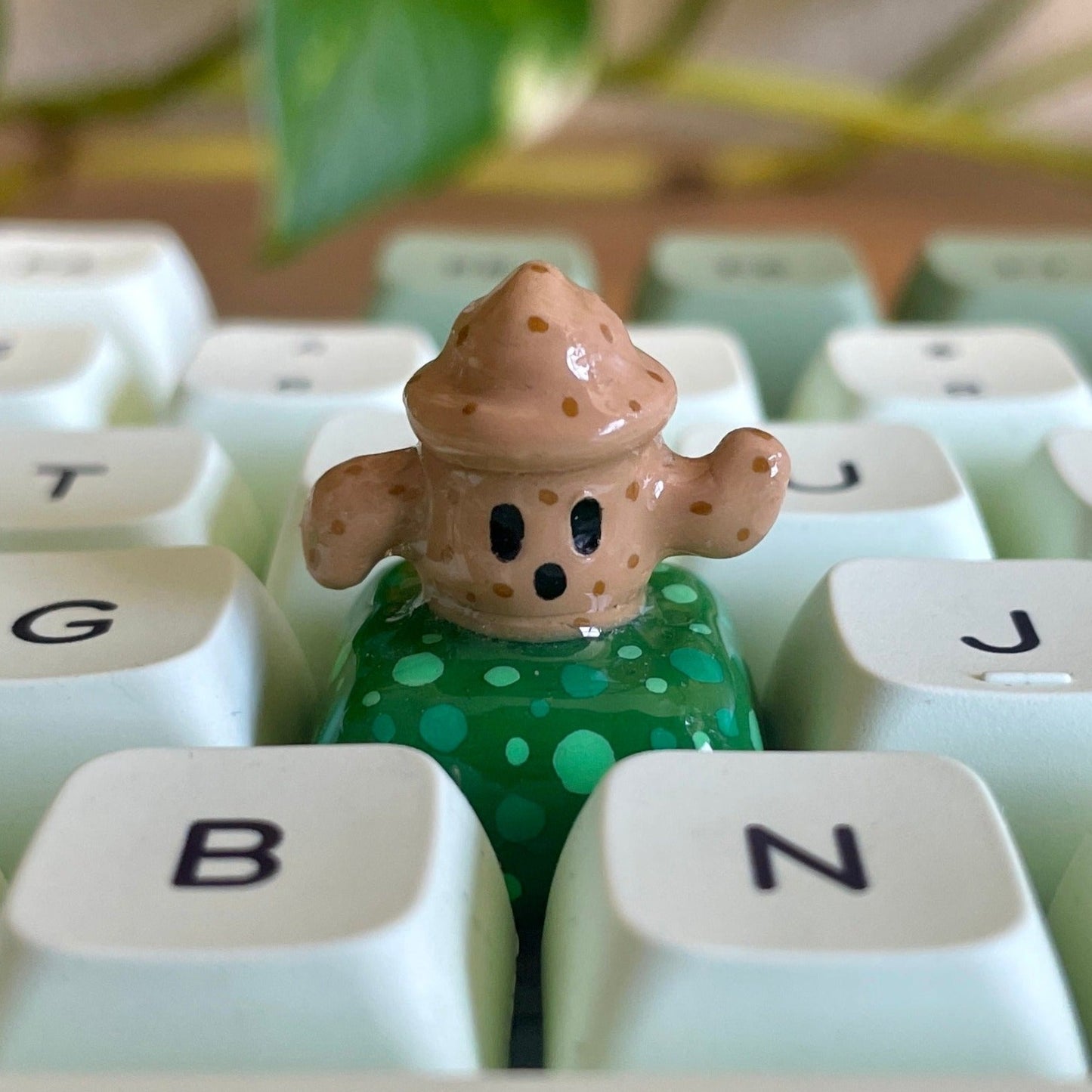 Animal Crossing Gyroid Keycap (Made to Order)