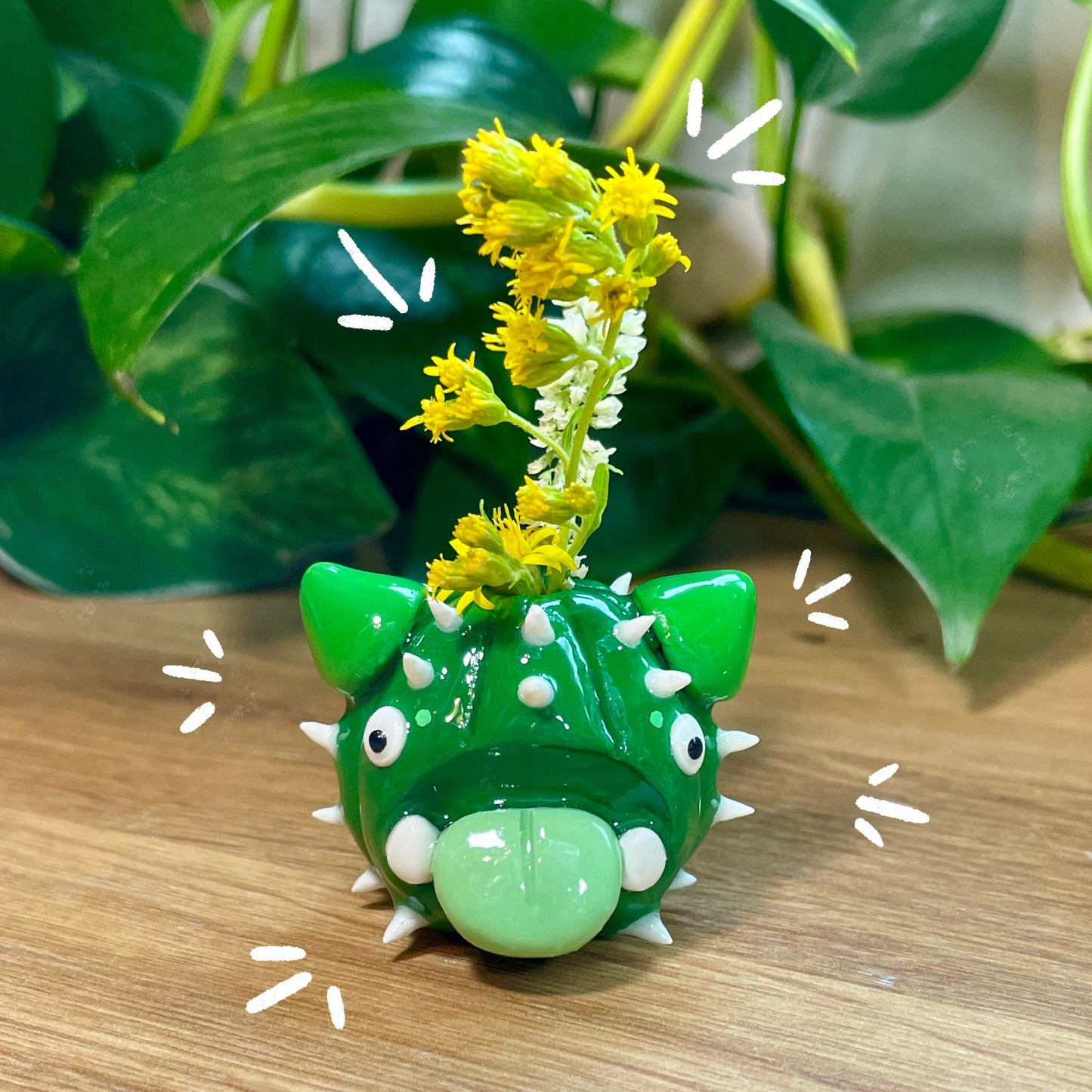 Sharpie the Cactus Goobster Vase